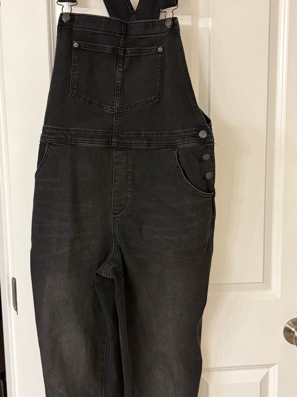 Sonoma Black Denim Overalls